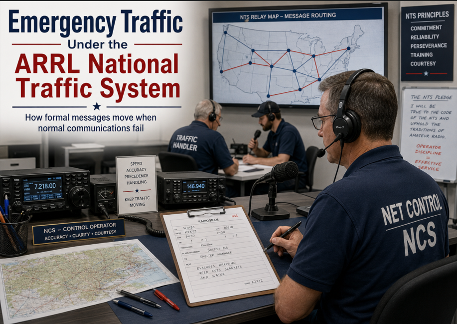 ARRL NET TRAFFIC SYSTEM ARRL NTS TRAFFIC SYSTEM