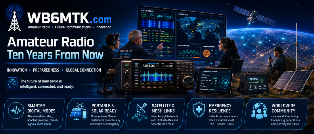 AMATEUR RADIO TEN YEARS FROM NOW