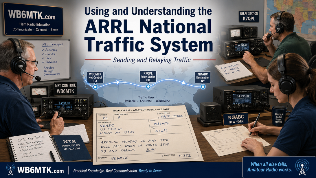 USING AND UNDERSTANDING THE ARRL NATIONAL TRAFFIC SYSTEM