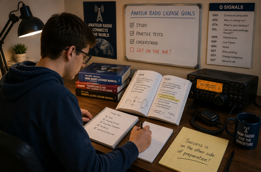 Studying For You Amateur Radio License