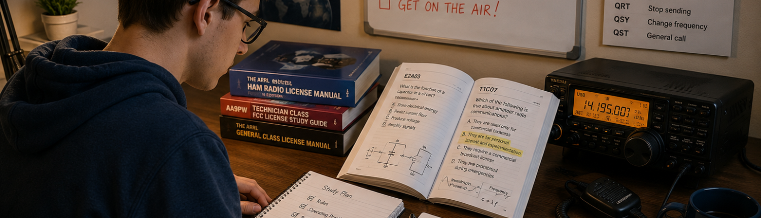 Studying For You Amateur Radio License
