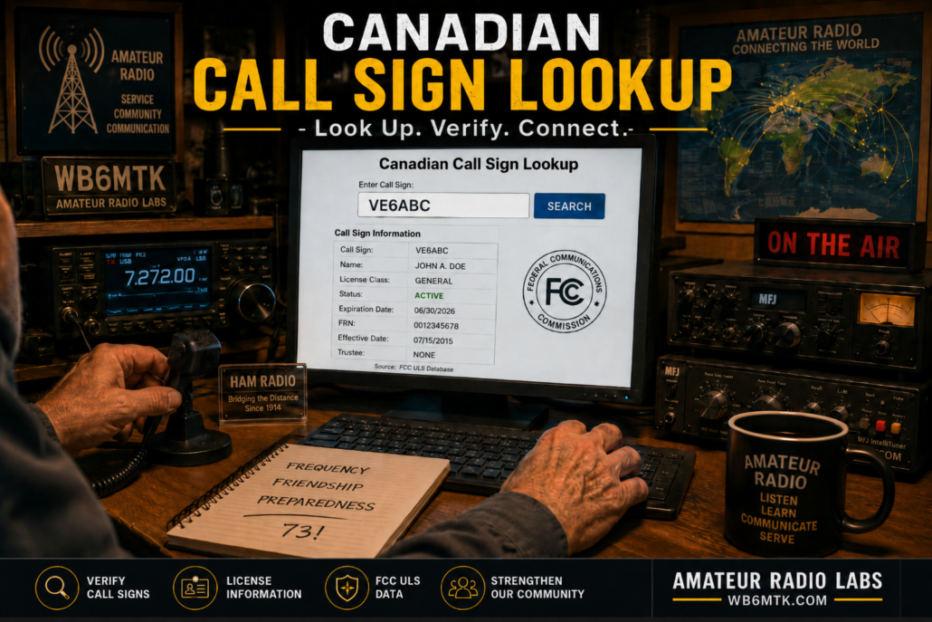 CALL SIGN LOOKUP CANADA