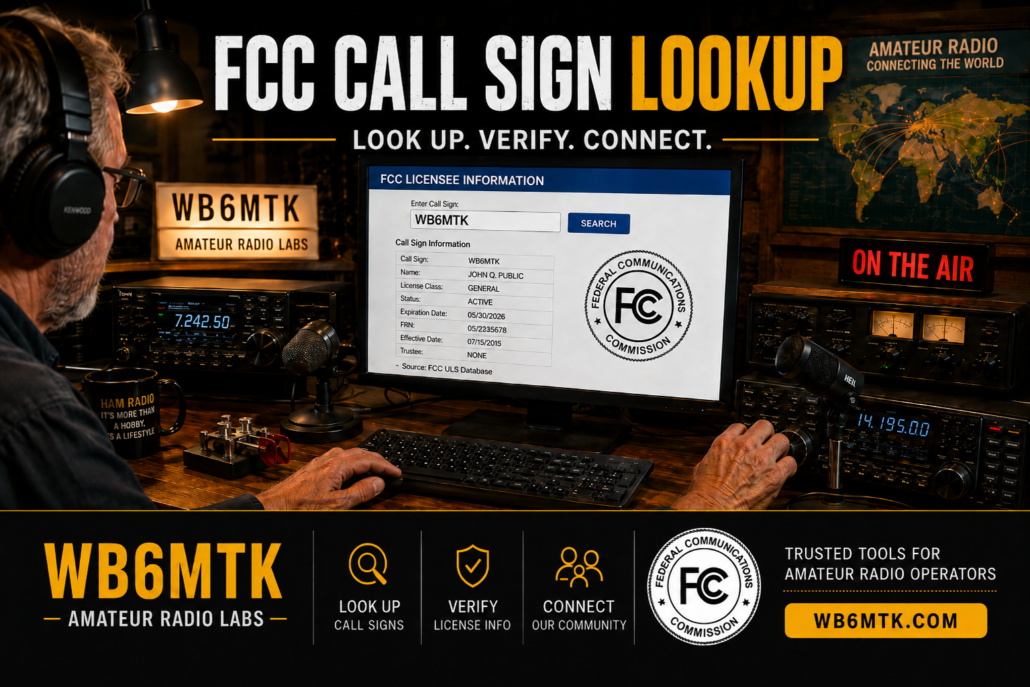 FCC CALL SIGN LOOKUP