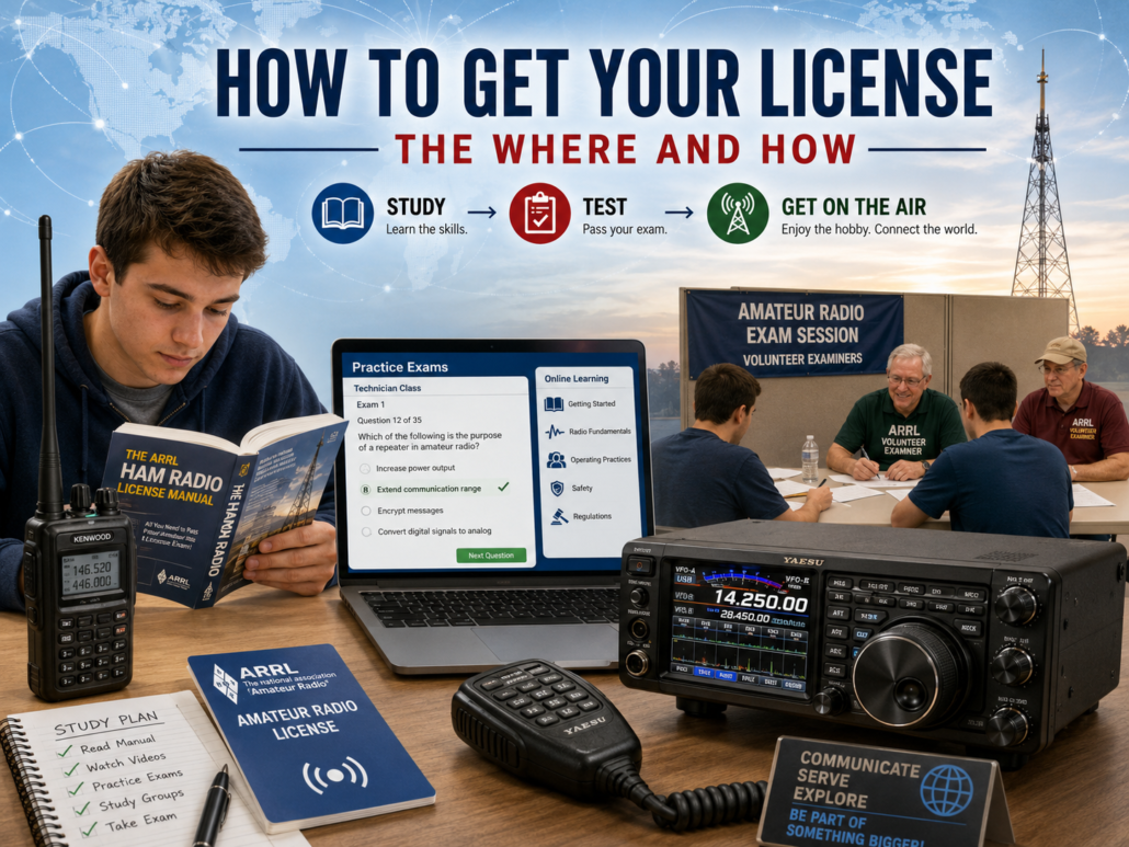 HOW TO GET YOUR LICENSE